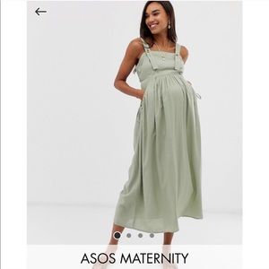 ASOS Maternity Sage Green dress